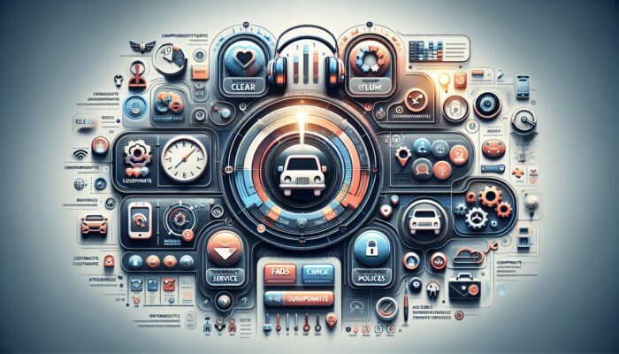 User-friendly car rental website featuring clear pricing, transparent policies, and prompt customer service.
