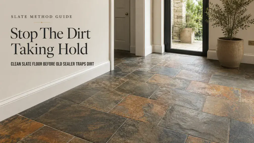 Clean Slate Floor: Stop Dirt Accumulation Under Sealer
