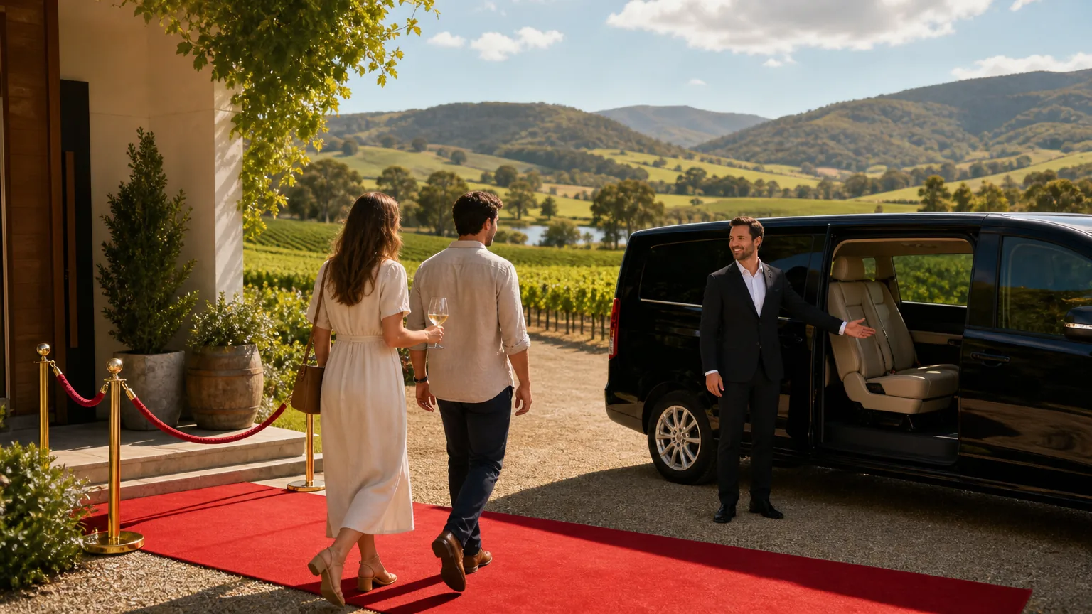 Red Carpet Wine Tours: visual reference for 1. Red Carpet Wine Tours: Bespoke Private Experiences From Your Home