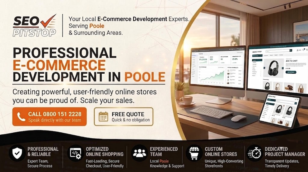 E-Commerce Development Services for Small Businesses in Poole