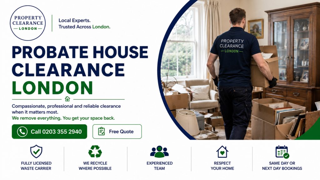 Probate House Clearance Services for London Residents