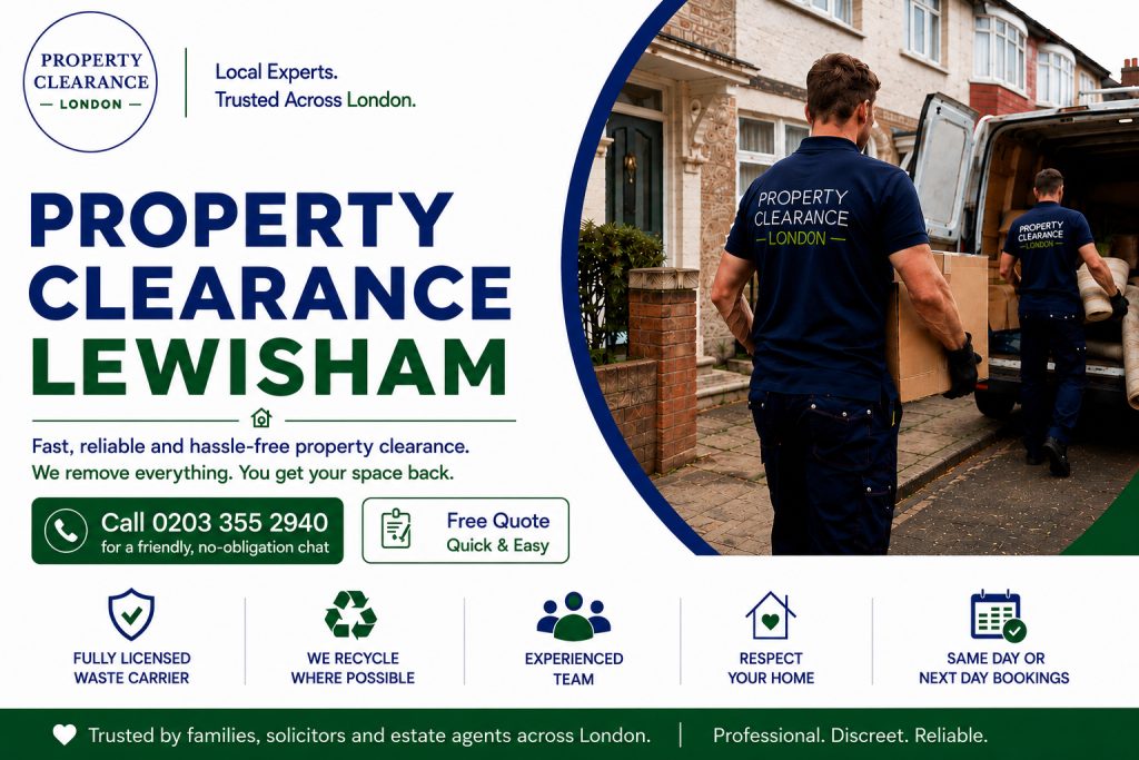Property Clearance Services: Expert Local Help in Lewisham
